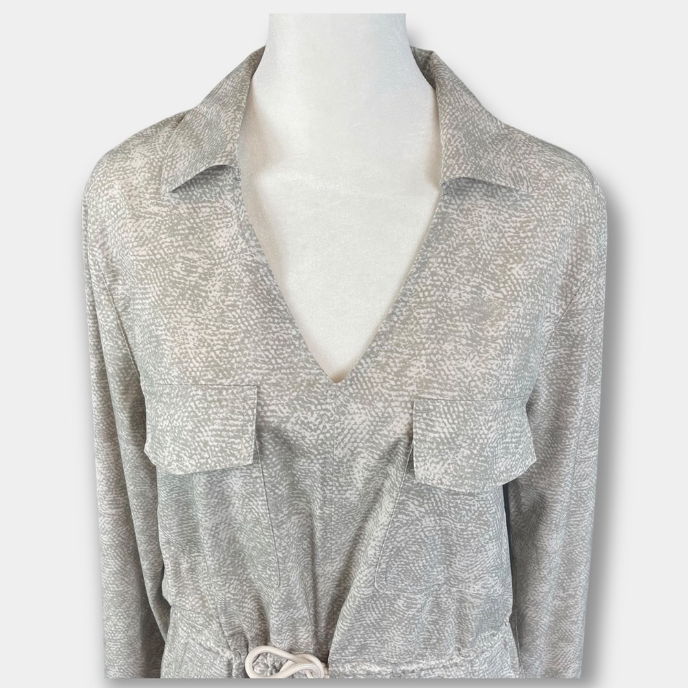 NEW Lululemon Athleta Zuma Tee Shirt Dress Snake Skin Size Medium - Picture 7 of 12